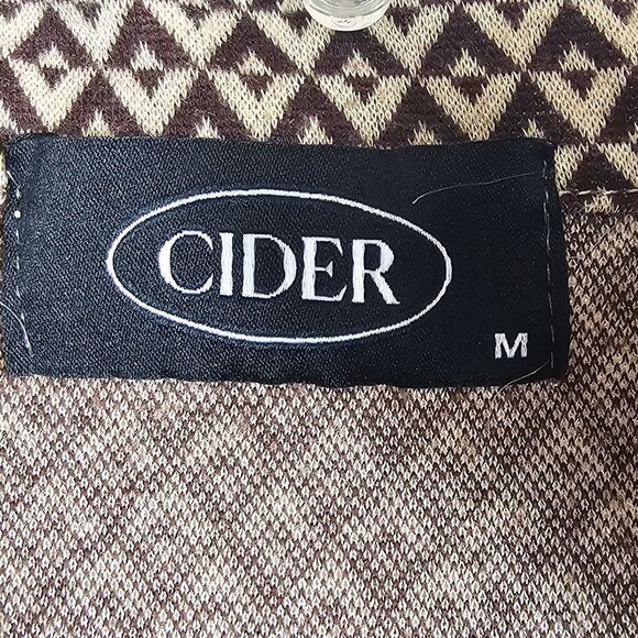 Retro Academia Cottagecore Office Workwear Mini Dress Light Brown Tan Cider M - Picture 4 of 11